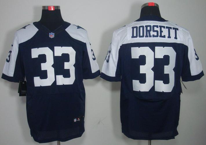 Nike Dallas Cowboys 33 Tony Dorsett Blue Thankgivings Elite NFL Jerseys Cheap