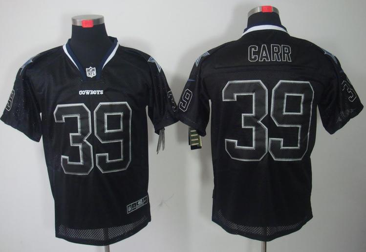 Nike Dallas Cowboys #39 Brandon Carr Lights Out Black NFL Jerseys Cheap
