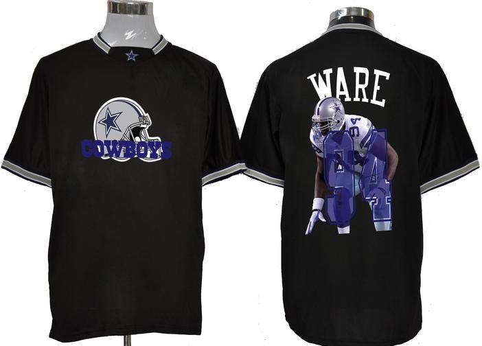 Nike Dallas Cowboys #94 DeMarcus Ware Black All-Star Fashion NFL Jerseys Cheap