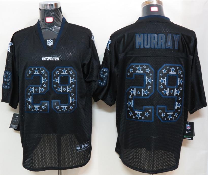 Nike Dallas Cowboys #29 DeMarco Murray Lights Out Black NFL Jerseys Cheap