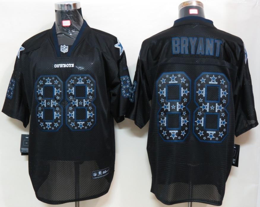 Nike Dallas Cowboys 88 Dez Bryant Lights Out Black NFL Jerseys Cheap