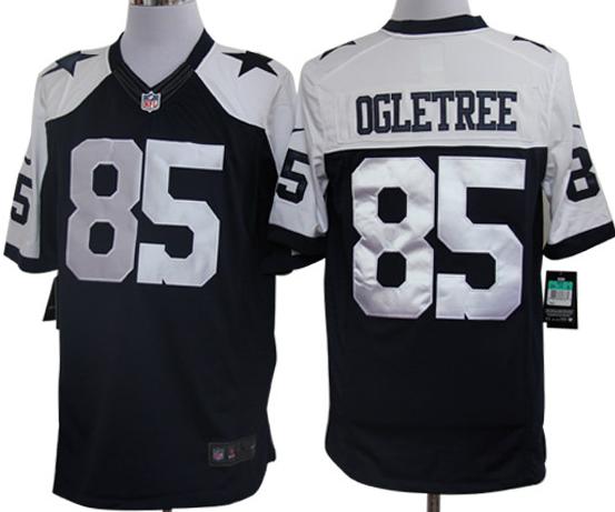 Nike Dallas Cowboys #85 Kevin Ogletree Blue Thankgivings Game LIMITED NFL Jerseys Cheap