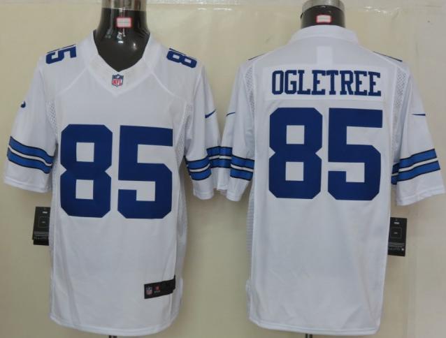 Nike Dallas Cowboys #85 Kevin Ogletree White Game LIMITED NFL Jerseys Cheap