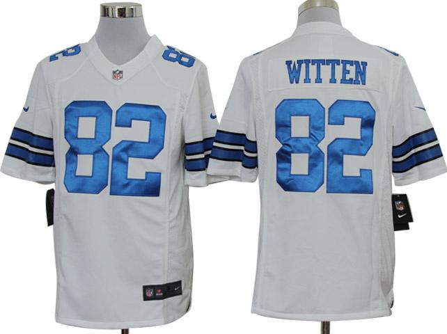 Nike Dallas Cowboys #82 Jason Witten White Game LIMITED NFL Jerseys Cheap