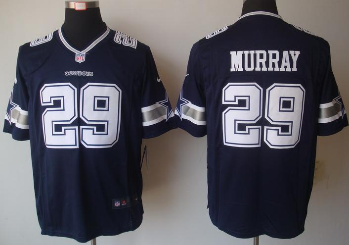 Nike Dallas Cowboys 29# DeMarco Murray Blue Game NFL Jerseys Cheap