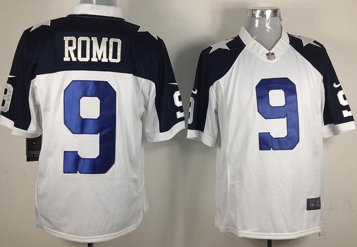 Nike Dallas Cowboys 9 Romo White Thankgivings Game LIMITED NFL Jerseys Cheap
