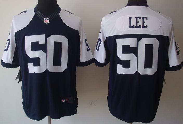 Nike Dallas Cowboy 50 Sean Lee Blue Thankgivings Game LIMITED NFL Jerseys Cheap