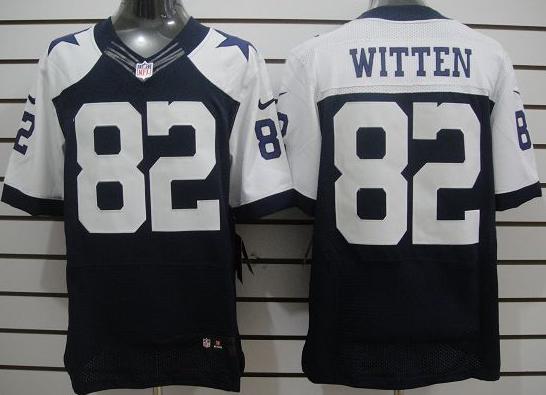 Nike Dallas Cowboys #82 Jason Witten Blue Thankgivings Elite Nike NFL Jerseys Cheap