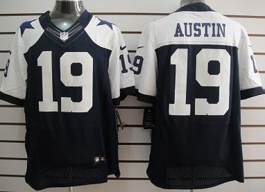 Nike Dallas Cowboys #19 Austin Blue Thankgivings Elite Nike NFL Jerseys Cheap