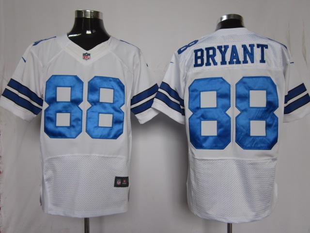 Nike Dallas Cowboys 88# Dez Bryant White Elite Nike NFL Jerseys Cheap