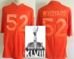 Nike Denver Broncos 52 Wesley Woodyard Full Orange 2014 Super Bowl XLVIII NFL Jerseys Cheap