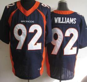 Nike Denver Broncos 92 Sylvester Williams Blue Elite NFL Jerseys New Style Cheap