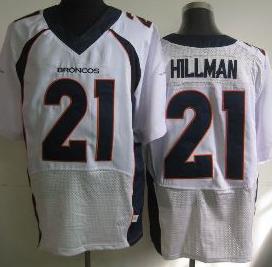 Nike Denver Broncos 21 Ronnie Hillman White Elite NFL Jerseys New Style Cheap