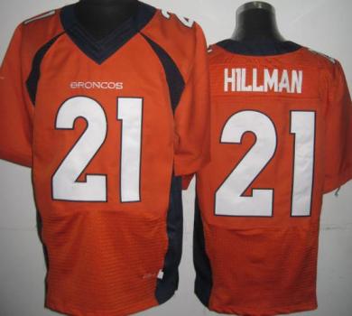 Nike Denver Broncos 21 Ronnie Hillman Orange Elite NFL Jerseys New Style Cheap