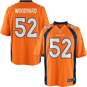 Nike Denver Broncos 52 Wesley Woodyard Orange Game NFL Jerseys Cheap