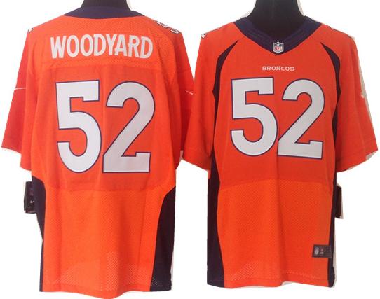 Nike Denver Broncos 52 Wesley Woodyard Orange Elite NFL Jerseys 2013 New Style Cheap