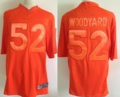 Nike Denver Broncos 52 Wesley Woodyard Orange Drenched Limited NFL Jersey Cheap