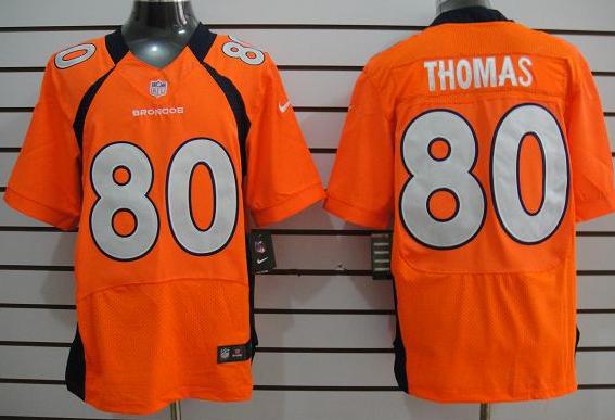 Nike Denver Broncos 80 Julius Thomas Orange Elite NFL Jerseys Cheap