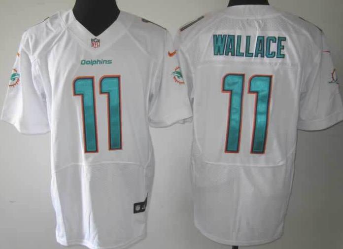Nike Miami Dolphins 11 Mike Wallace White Elite NFL Jerseys Cheap