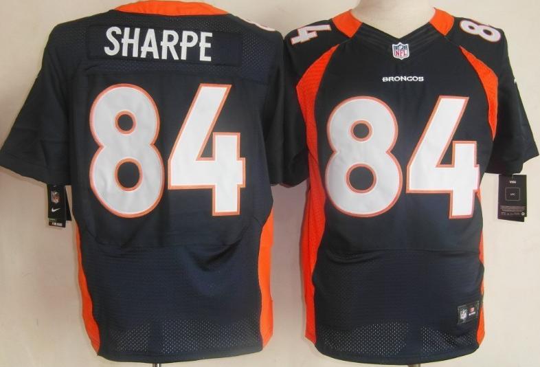 Nike Denver Broncos 84 Shannon Sharpe Blue Elite NFL Football Jerseys Cheap