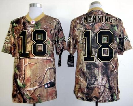 Nike Denver Broncos 18# Peyton Manning Camo Realtree Nike NFL Jersey Cheap