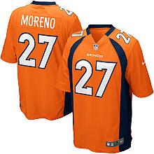 Nike Denver Broncos 27# Knowshon Moreno Orange Nike NFL Jerseys Cheap
