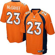 Nike Denver Broncos 23# Willis McGahee Orange Nike NFL Jerseys Cheap