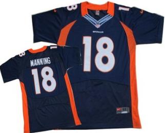 Nike Denver Broncos #18 Peyton Manning Blue NIKE NFL Jerseys Cheap