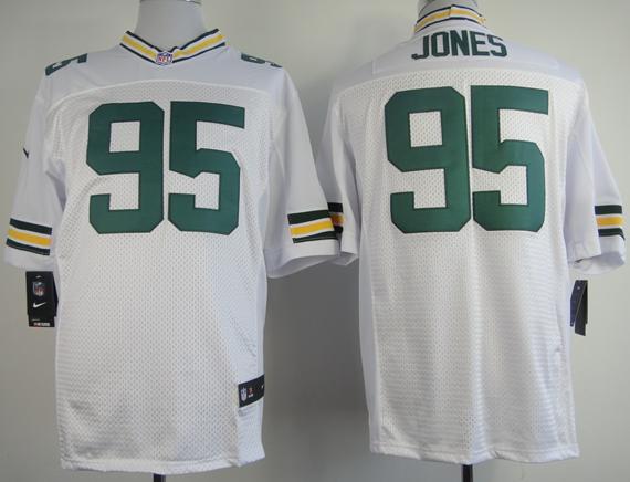 Nike Green Bay Packers 95 Datone Jones Elite White NFL Jersey Cheap
