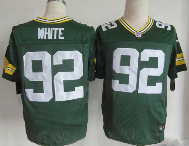 Nike Green Bay Packers 92 Reggie White Green Elite NFL Jerseys Cheap
