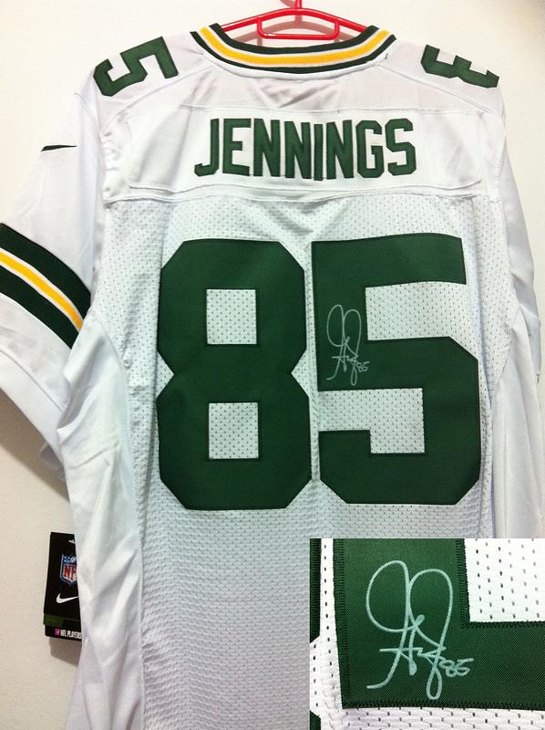 Nike Green Bay Packers #85 Greg Jennings White Signed Elite NFL Jerseys Cheap