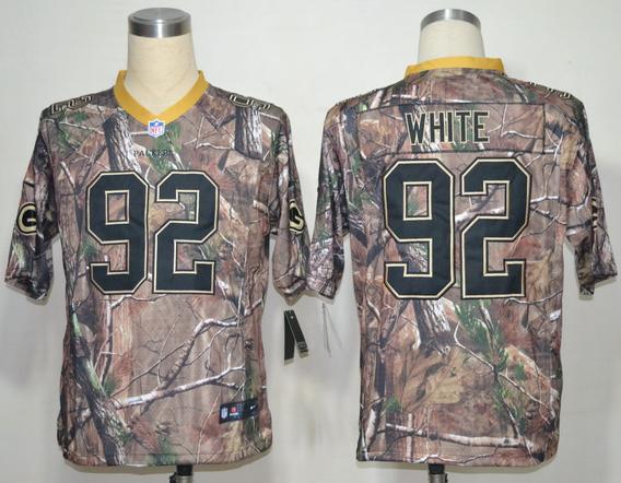 Nike Green Bay Packers 92 Reggie White Camo Realtree NFL Jersey Cheap