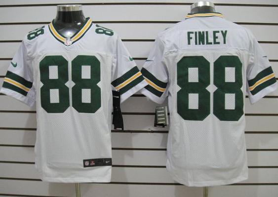 Nike Green Bay Packers #88 Jermichael Finley White Elite Nike NFL Jerseys Cheap