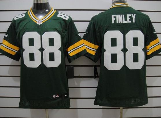 Nike Green Bay Packers #88 Jermichael Finley Green Elite Nike NFL Jerseys Cheap