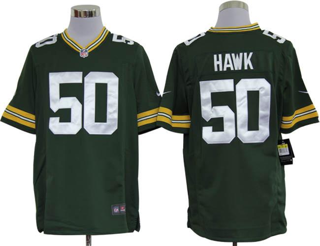Nike Green Bay Packers 50 A.J.Hawk Green Game Nike NFL Jerseys Cheap