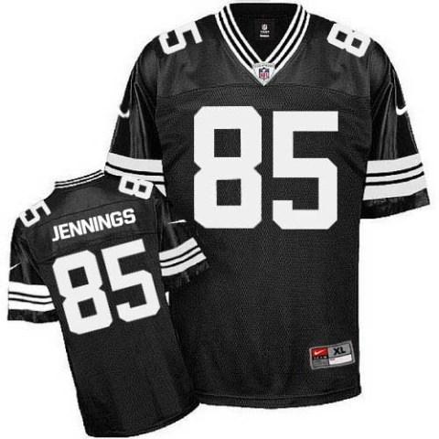Nike Green Bay Packers #85 Greg Jennings Black Shadow Nike NFL Jerseys Cheap
