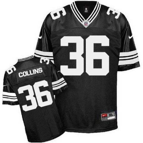 Nike Green Bay Packers #36 Nick Collins Black Shadow Nike NFL Jerseys Cheap