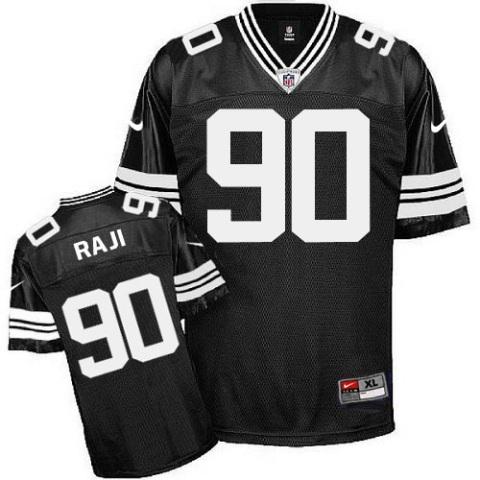 Nike Green Bay Packers #90 B.J. Raji Black Shadow Nike NFL Jerseys Cheap