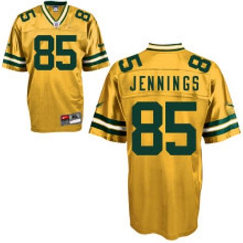 Nike Green Bay Packers #85 Greg Jennings Yellow Nike NFL Jerseys Cheap