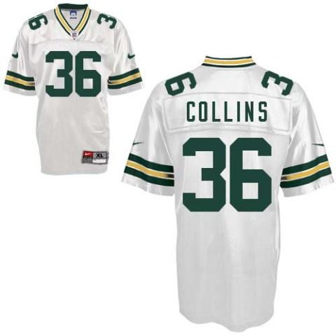 Nike Green Bay Packers #36 Nick Collins White Nike NFL Jerseys Cheap