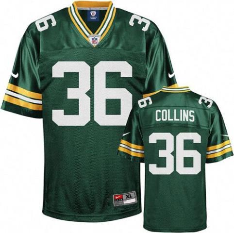 Nike Green Bay Packers #36 Nick Collins Green Nike NFL Jerseys Cheap