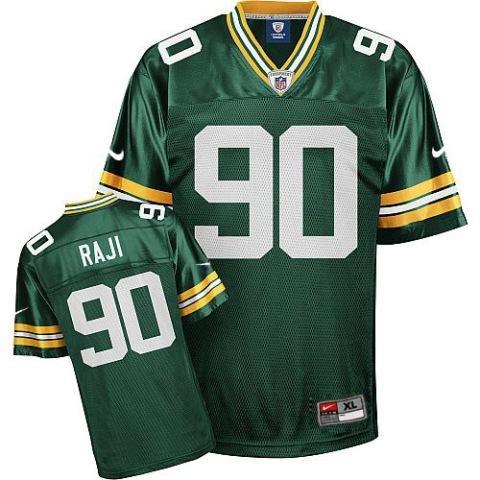 Nike Green Bay Packers #90 B.J. Raji Green Nike NFL Jerseys Cheap