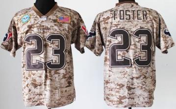 Nike Houston Texans 23 Arian Foster Salute to Service Digital Camo Elite NFL Jersey Cheap