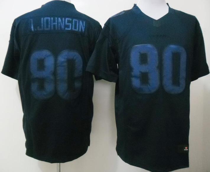 Nike Houston Texans 80 Andre Johnson Navy Blue Drenched Limited NFL Jersey Cheap