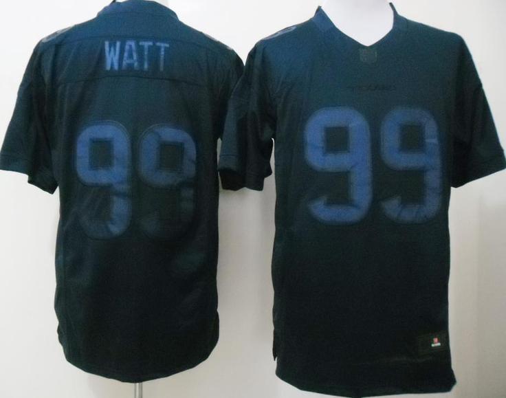 Nike Houston Texans 99 J.J. Watt Navy Blue Drenched Limited NFL Jersey Cheap