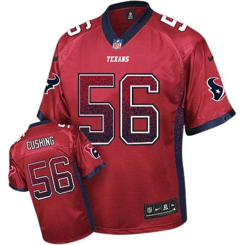 Nike Houston Texans 56 Brian Cushing Red Drift Fashion Elite NFL Jerseys Cheap