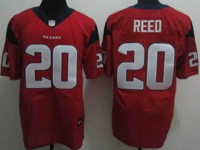 Nike Houston Texans 20 Ed Reed Red Elite NFL Jerseys Cheap