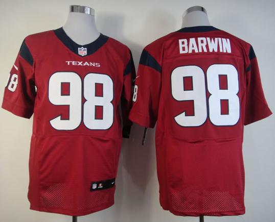 Nike Houston Texan 98 Connor Barwin Red Elite NFL Jerseys Cheap
