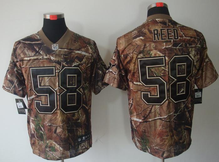 Nike Houston Texans #58 Brooks Reed Camo Realtree NFL Jersey Cheap