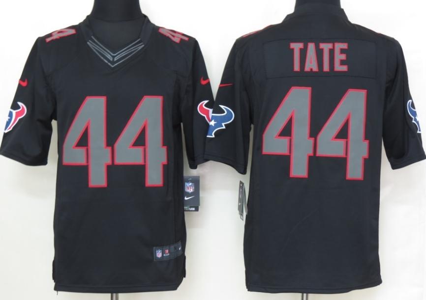 Nike Houston Texans #44 Ben Tate Black Impact Game LIMITED NFL Jerseys Cheap